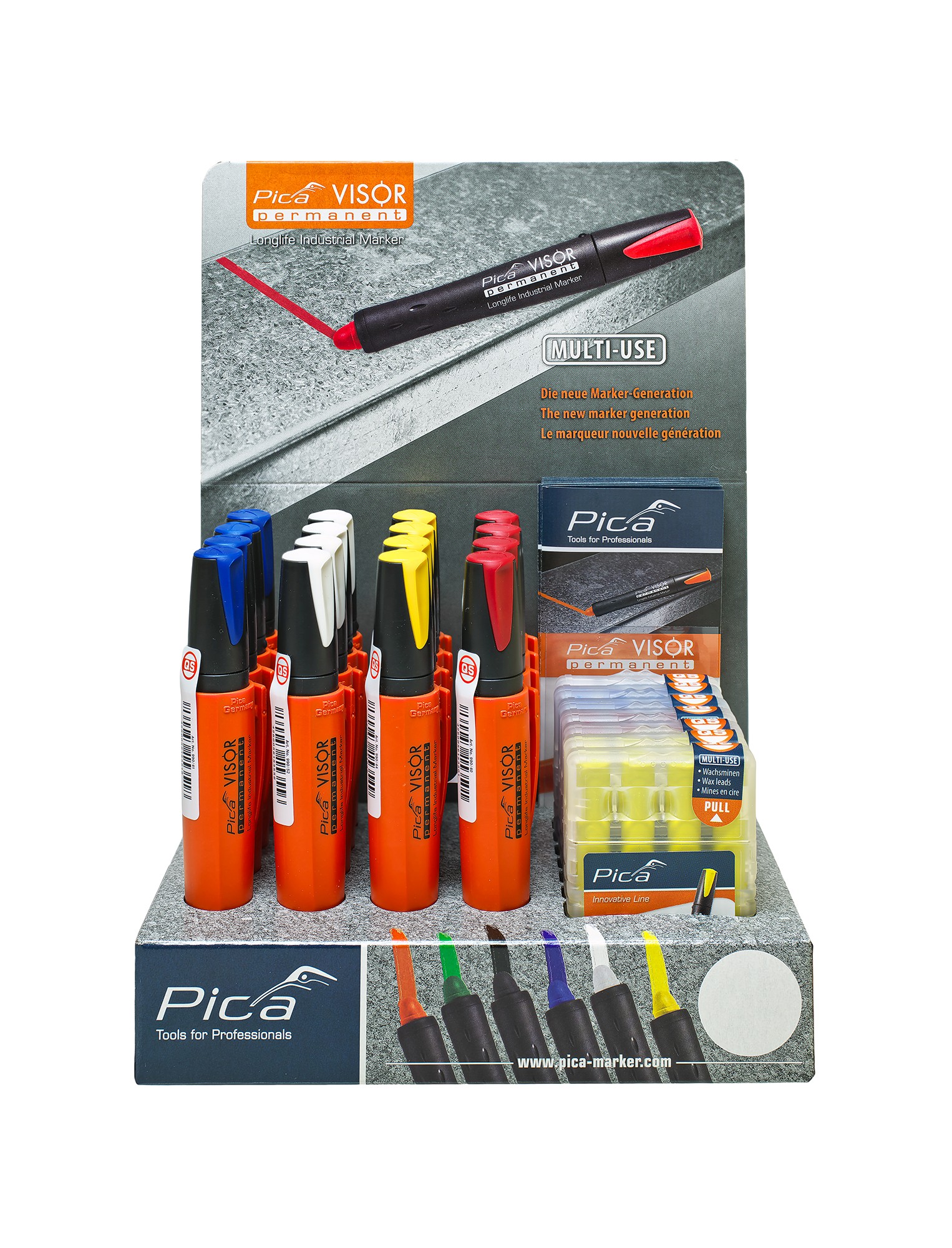 Expositor mixto Pica Visor Permanente